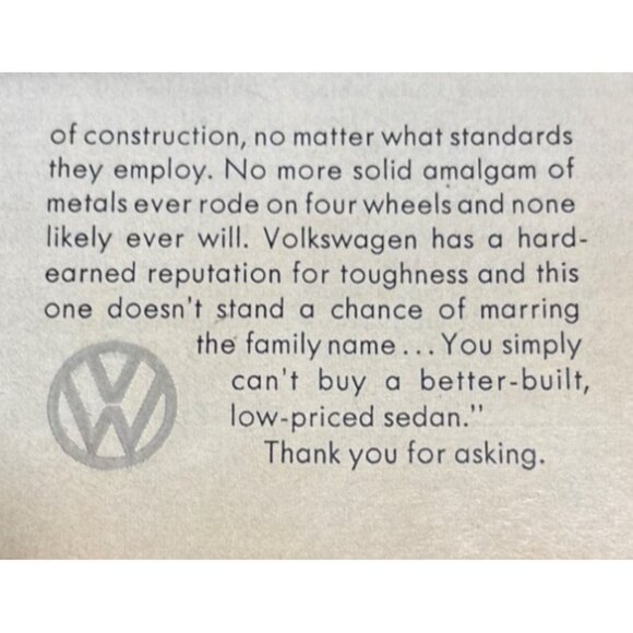 Vintage 1967 Volkswagen Squareback Sedan Advertisement Print Magazine 14 x 10" - Picture 7 of 12